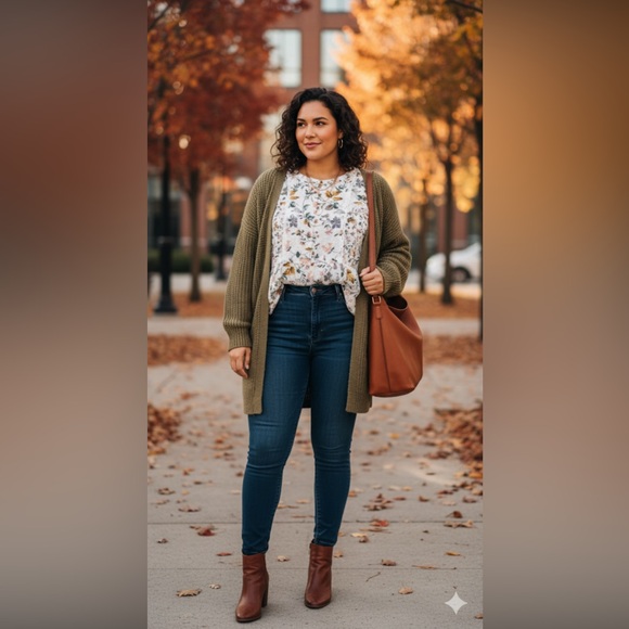 Anthropologie Romantic Floral Lace Trim Blouse XL - Picture 3 of 8